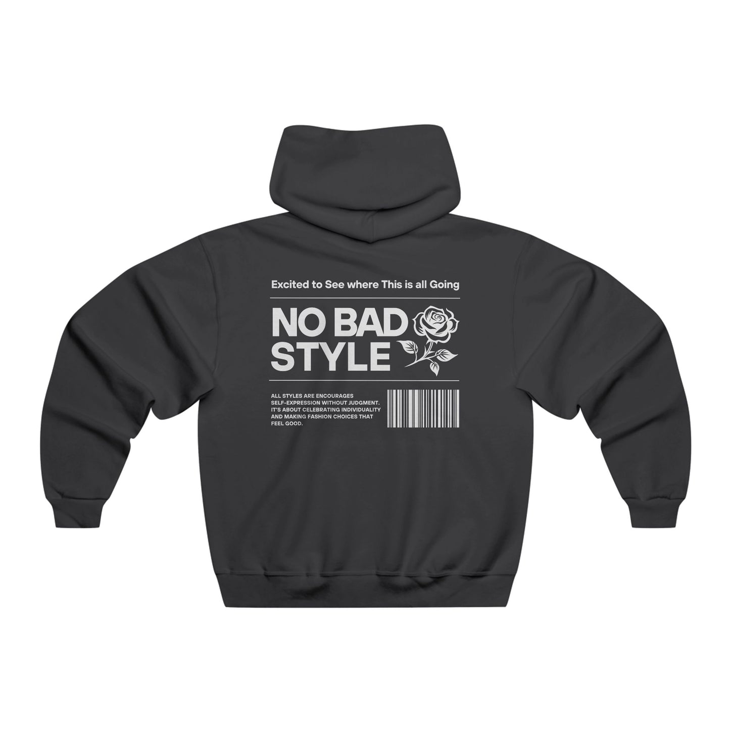 Barcode Hooded Sweatshirt